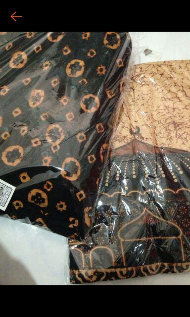 Sajadah Katun Batik Sogan Khas Solo Indonesia