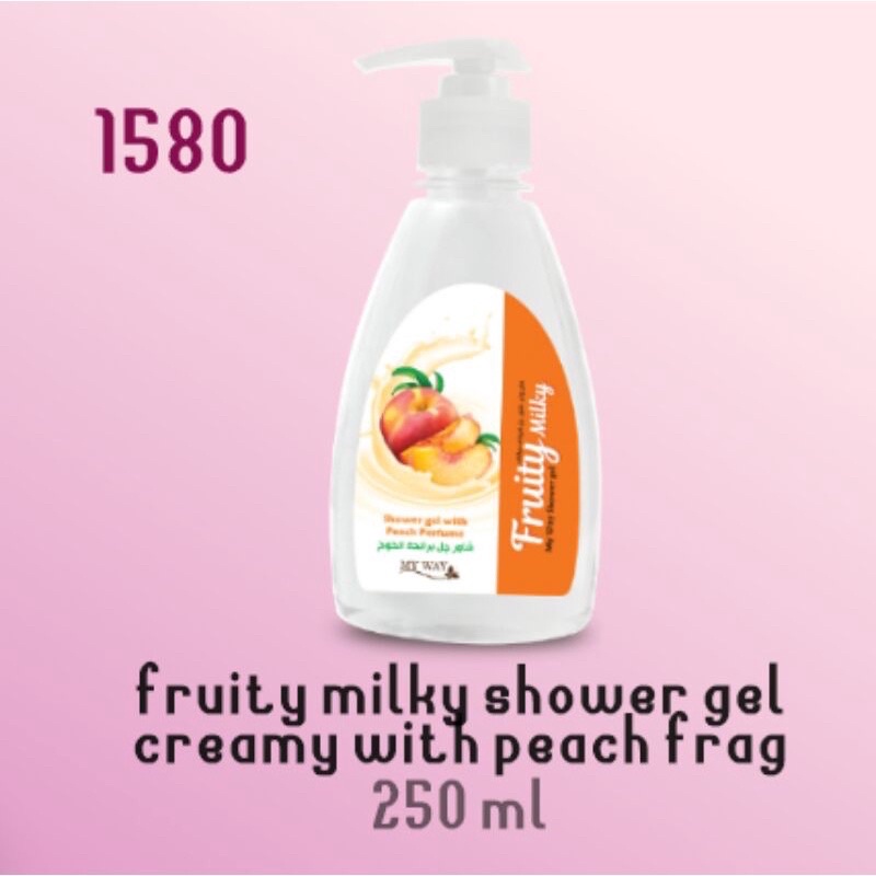 MY WAY FRUITY MILKY SHOWER GEL 250 ml