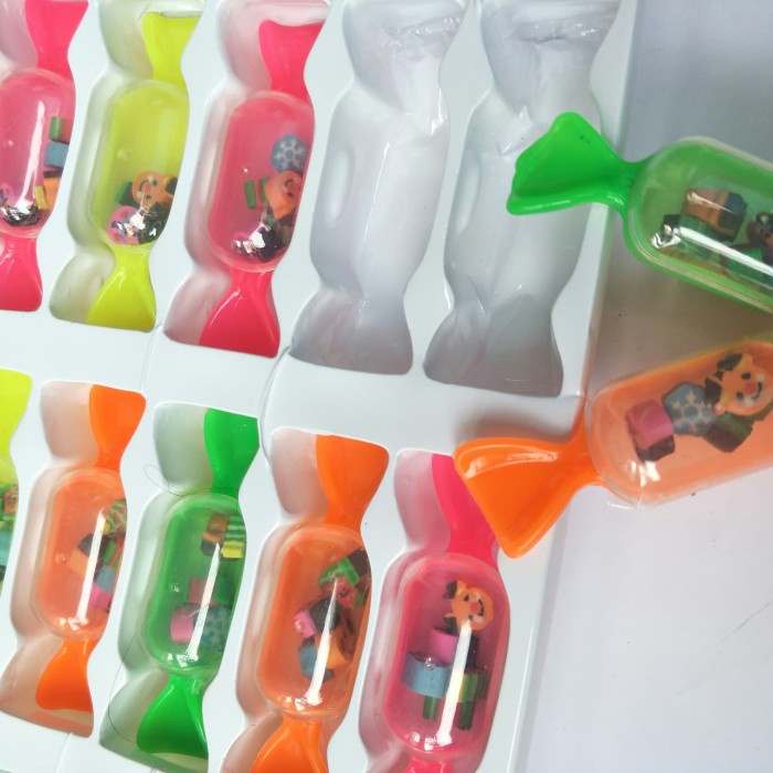 

Cuci Gudang Penghapus Permen 5Pcs Unik Lucu Murah Souvenir Ultah Anak Bagus