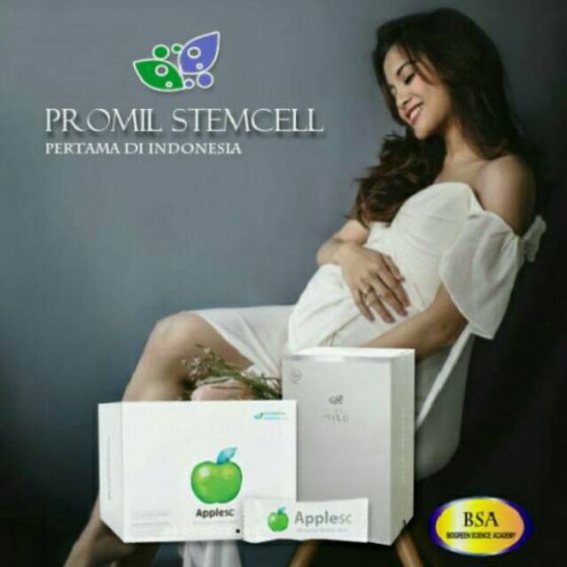 Apple Stemcell + BioMild Original Penyubur Kandungan | Penyubur Sperma | Program Hamil Herbal