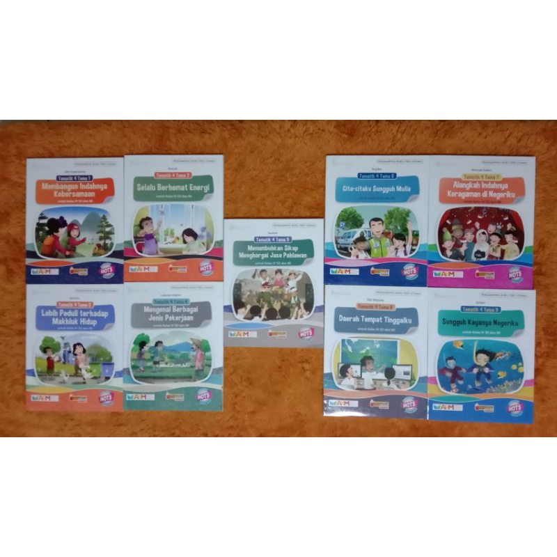 Jual Buku Tematik SD Kelas 4 Tema 1 2 3 4 5 6 7 8 9 Platinum Tiga ...