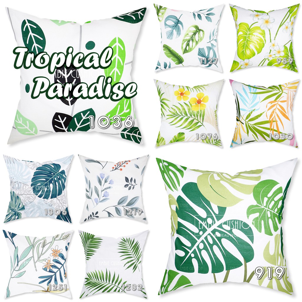 EMBIE CUSHION Sarung Bantal Sofa Motif Cushion Cover EMBIE CUSHION Sarung Bantal Sofa Motif Cushion Cover