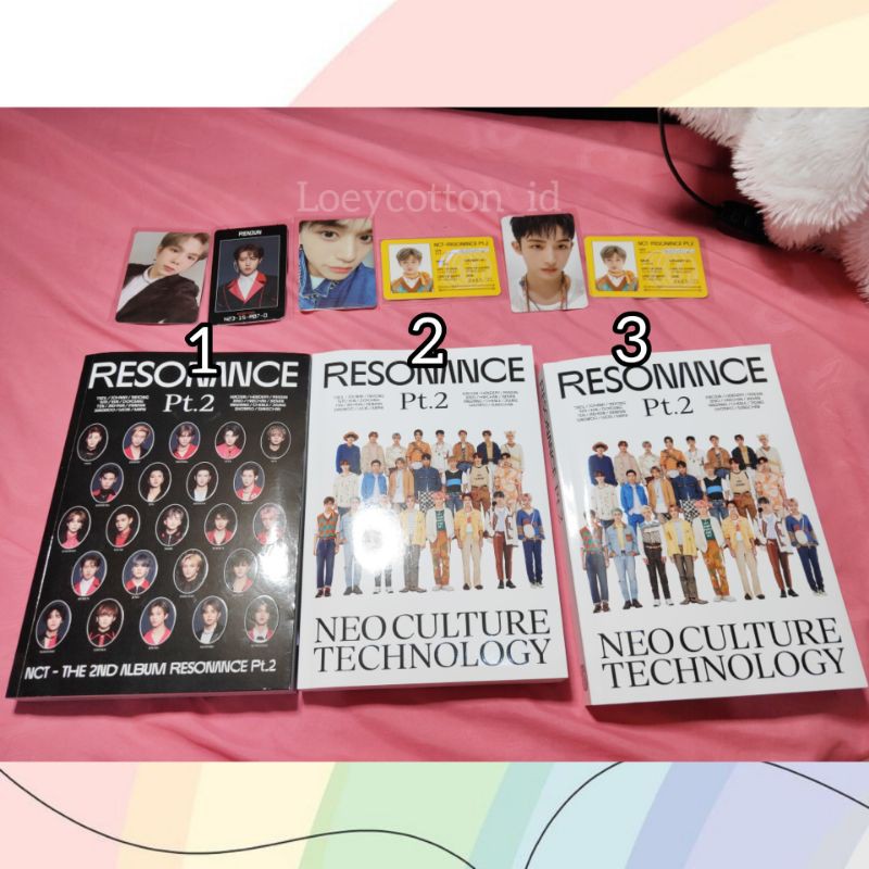 ALBUM PC NCT 2020 ARRIVAL DEPARTURE UNSEALED LUCAS WINWIN JISUNG RENJUN SHOTARO