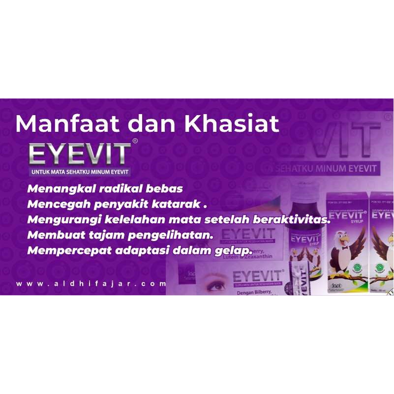 Eyevit 𝟏 𝐒𝐓𝐑𝐈𝐏 𝐈𝐬𝐢 𝟔 𝐓𝐀𝐁𝐋𝐄𝐓 - Memelihara Kesehatan Mata