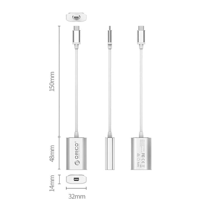 Orico XC-104 Type C to Mini DP Adapter Cable