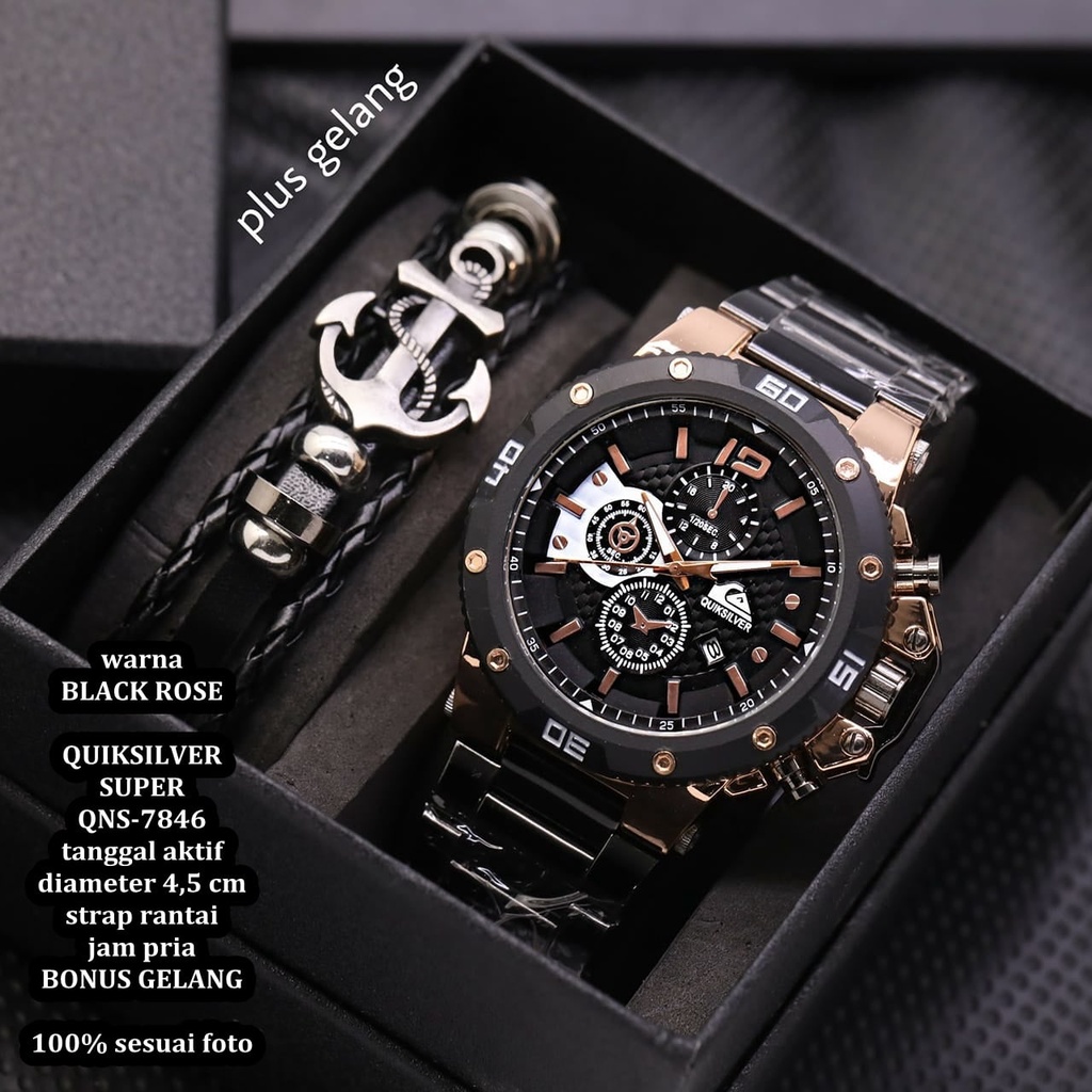 JAM TANGAN QUIKSILVER SUPER QNS-7846  jam tangan pria super jam tangan pria original jam tangan pria