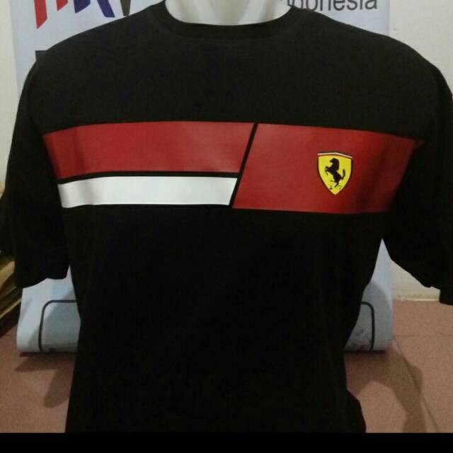 kaos baju tshirt Ferrari
