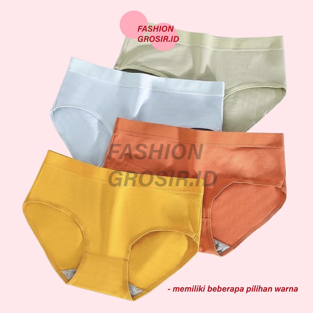 Celana Dalam Wanita Katun Stretch Tebal