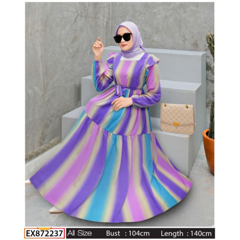 Gamis Rainbow Lilac by EXTU