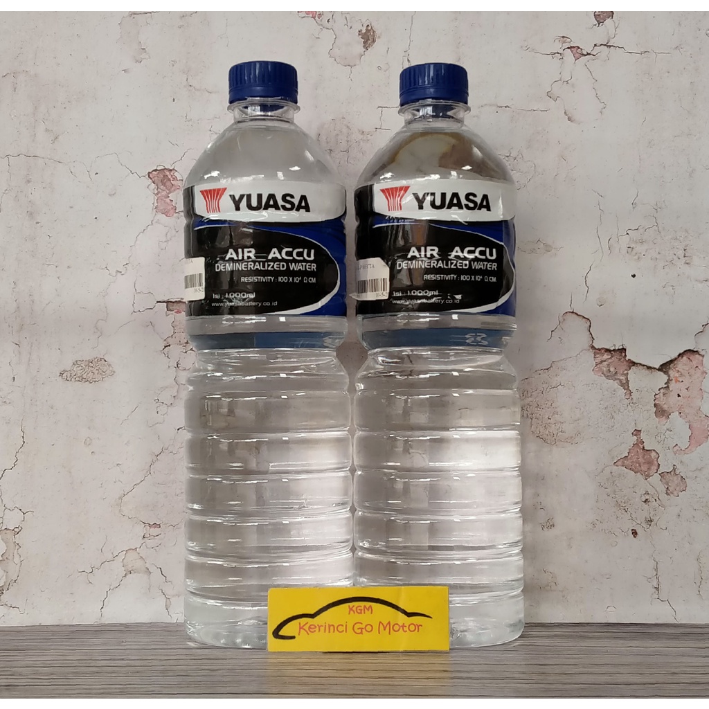 YUASA AIR AKI 1L AIR ACCU DEMINERALIZED 1L BATTERY WATER