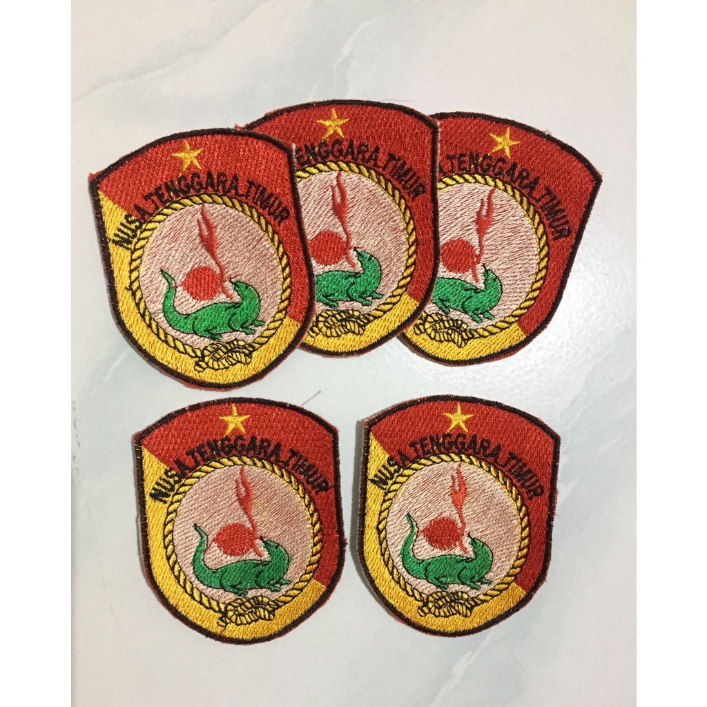 Badge Kwarda Nusa Tenggara Timur NTT (bordir)