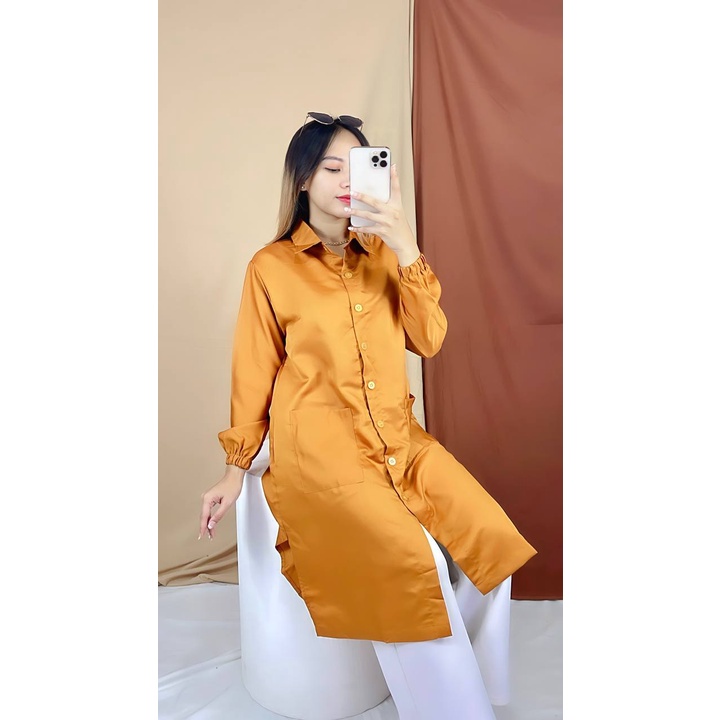 BEFAST - ZRX OOTD Tunik Wanita FADILA / ANISSA TUNIK / Tunik Maxy / Pakaian Wanita Remaja ABG / Tunik Polos Formal / Fashion Wanita Muslimah / Tunik Casual / Outift Wanita Hijab / Keluaran terbaru / Tunik Termurah/Terlaris