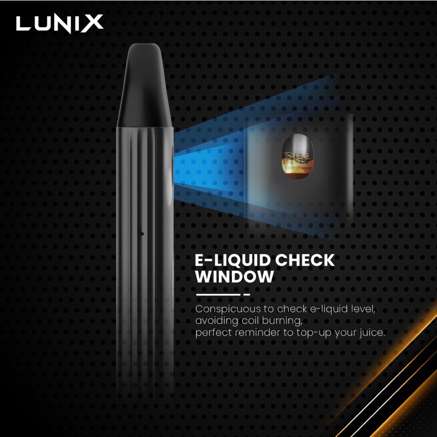 LUNIX MARS POD KIT DEVICE 520MAH 100% AUTHENTIC DEVICE LUNIX MARS POD