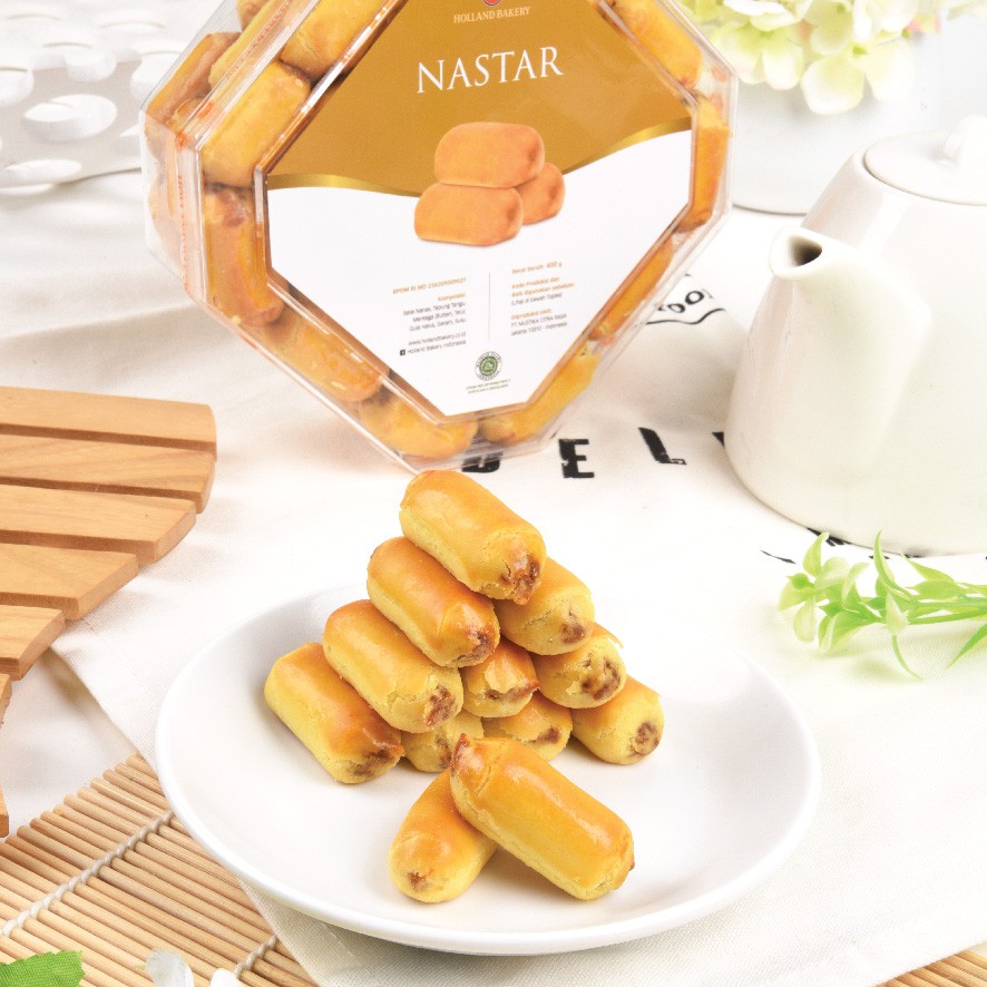 

Holland Bakery – Nastar Toples Segi 8