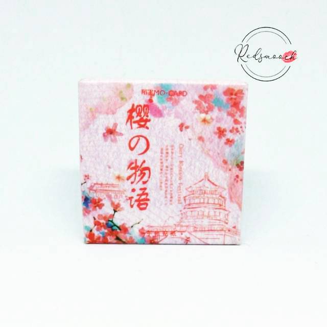 

[45 pcs] Sticker deco / sticker box bunga sakura aesthetic stiker set journal bujo tumblr