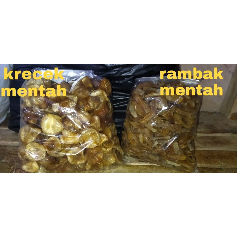 

Krecek Kulit Kerbau Mentah khas Muntilan