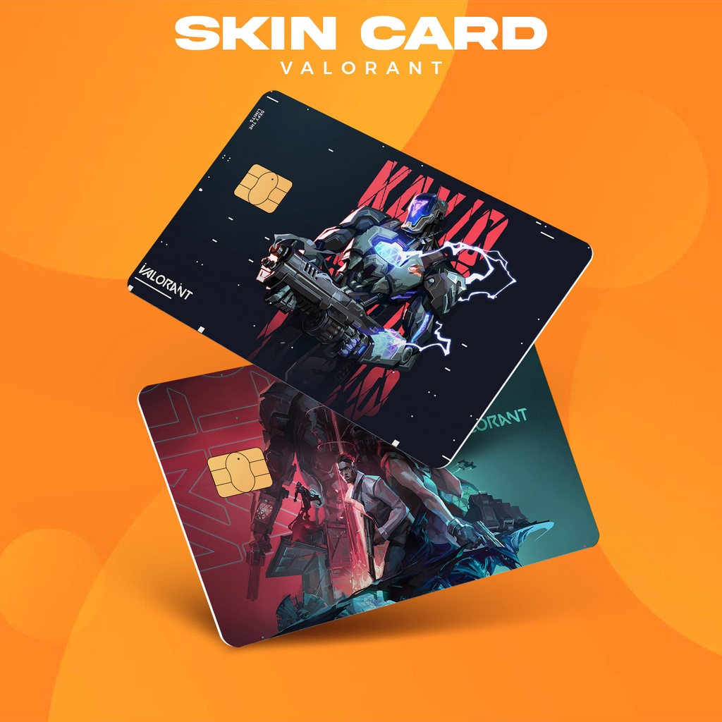 [BM Skin Card] Valorant 2 ||  Garskin | Cover ATM / E - Money / Flazz - Anti Air
