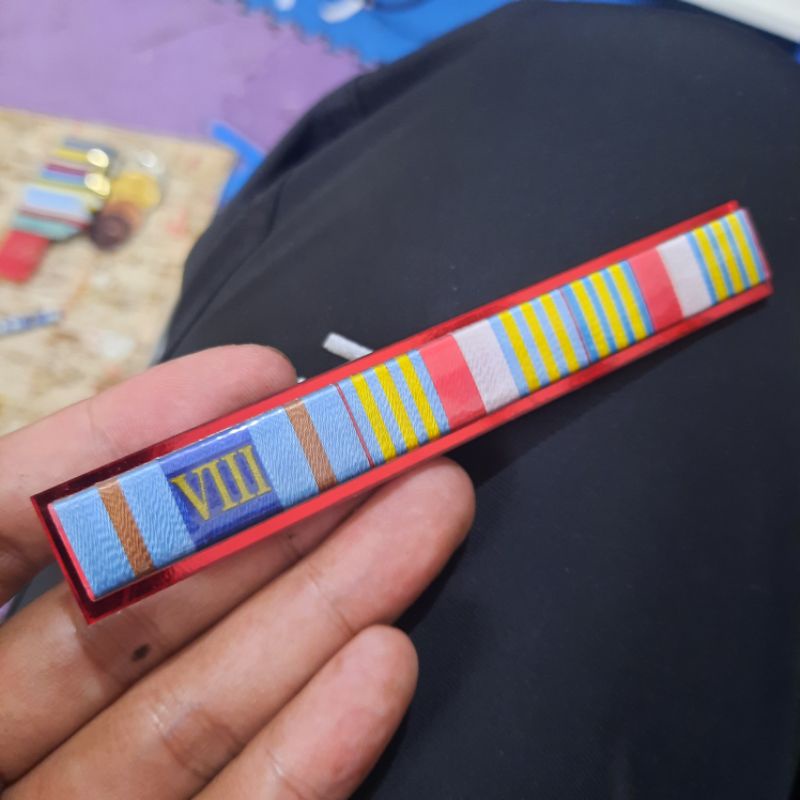 Satya Lencana 8 Tahun / Wira Dharma / Wira Nusa / Datar - Magnet