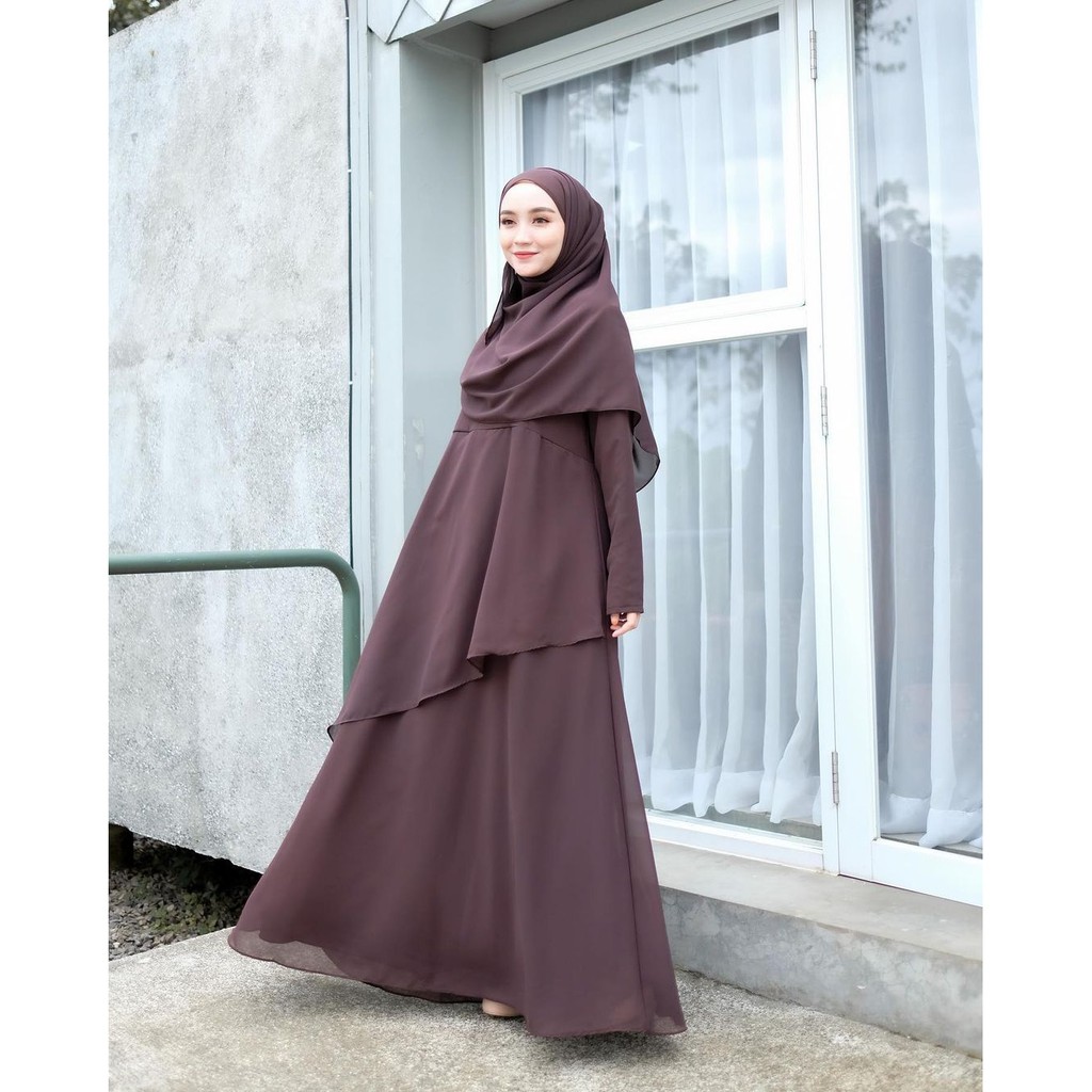 100% REALPICT nizwa dress terbaru // harga promo bahan ceruty babydoll