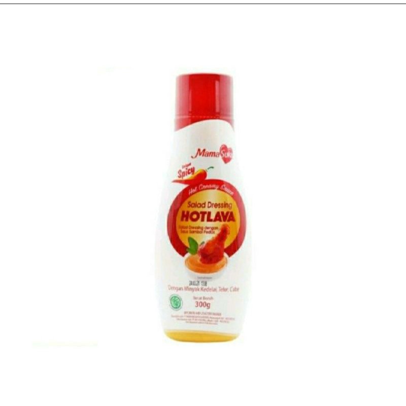 

Mama suka salad dressing Hot lava