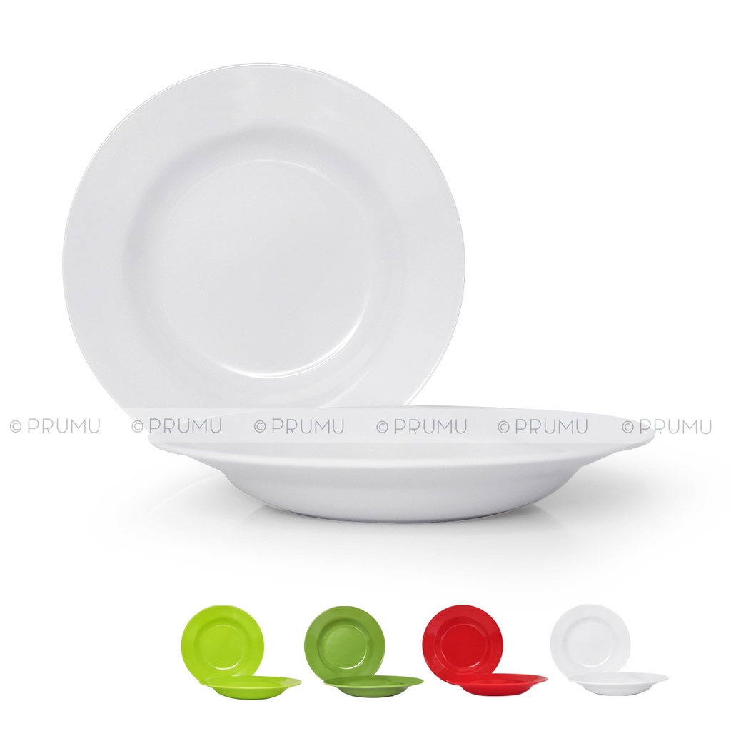 Piring Melamin 6 inch Golden Dragon - Piring Kecil Melamine - P0106