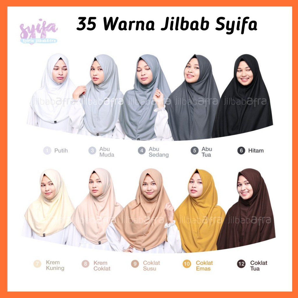 JILBAB AFRA SYIFA MERAH MARUN Bergo Tanpa Pet- bergo kaos syiria syar'i (Kerudung Instan)-3