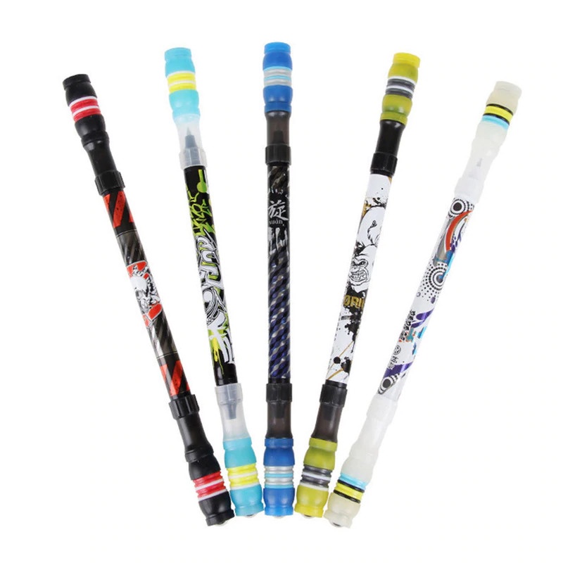 Pena Bolpoin Rotating Spinning Pen - ZG-5208 - Multi-Color