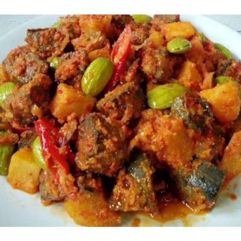 

Sambal goreng hati ampela kentang