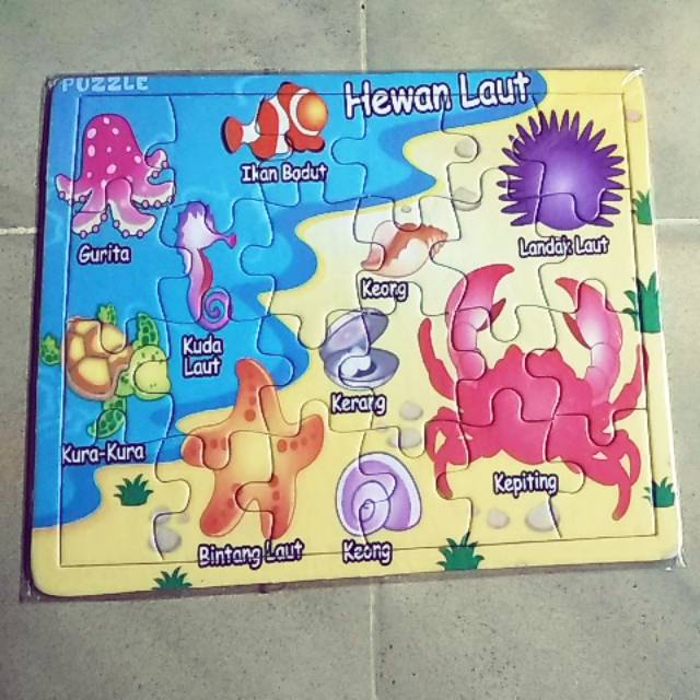 PUZZLE HEWAN LAUT