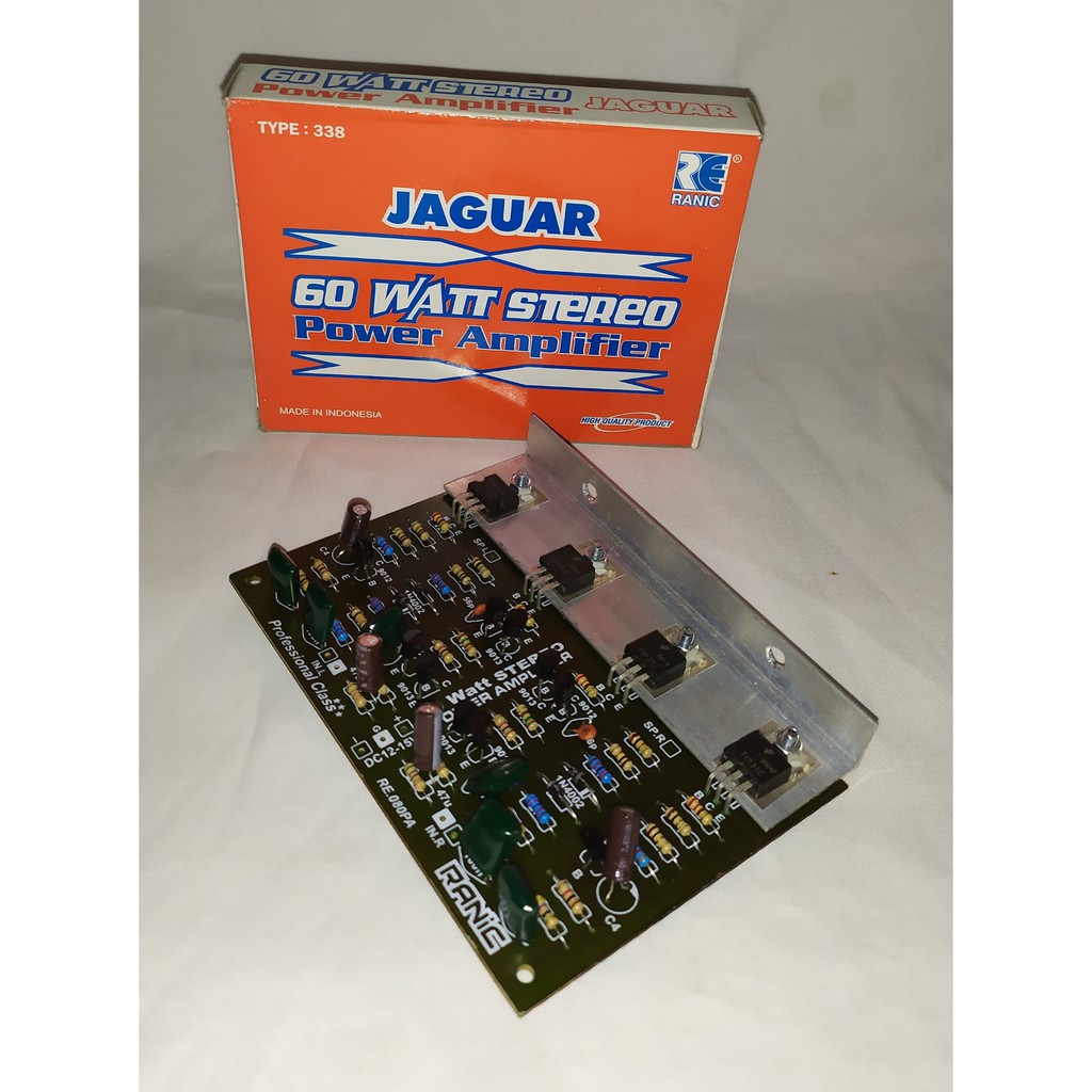 Kit Power Amplifier JAGUAR 60 Watt Stereo Type-338