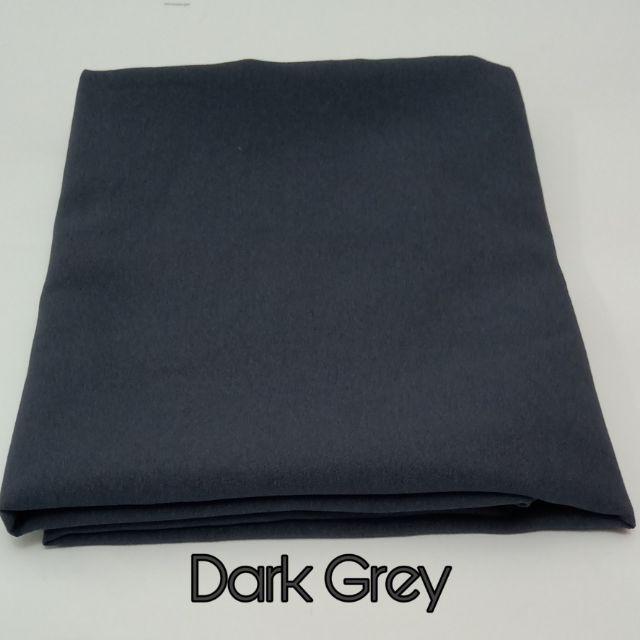 Pashmina Diamond/ Pashmina Polos Isabella/ Pasmina Sabyan Murah 175x75-Dark Grey