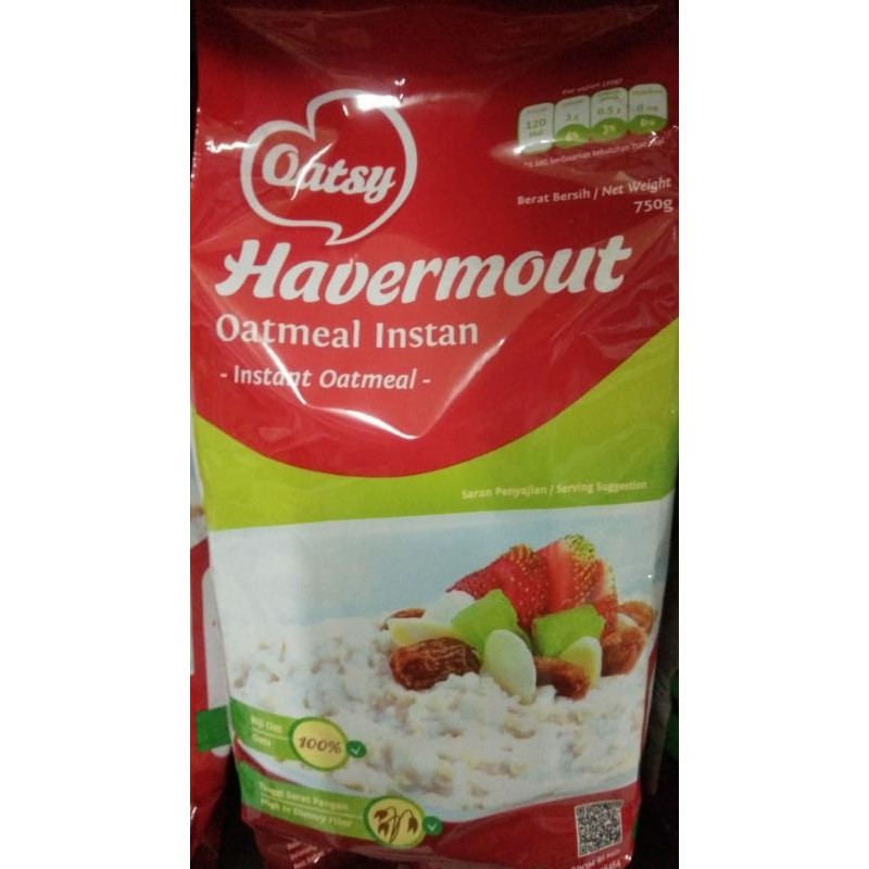 

Oatsy Havermout Oatmeal Instan 750gr|| Toko ini geratis bublewarp