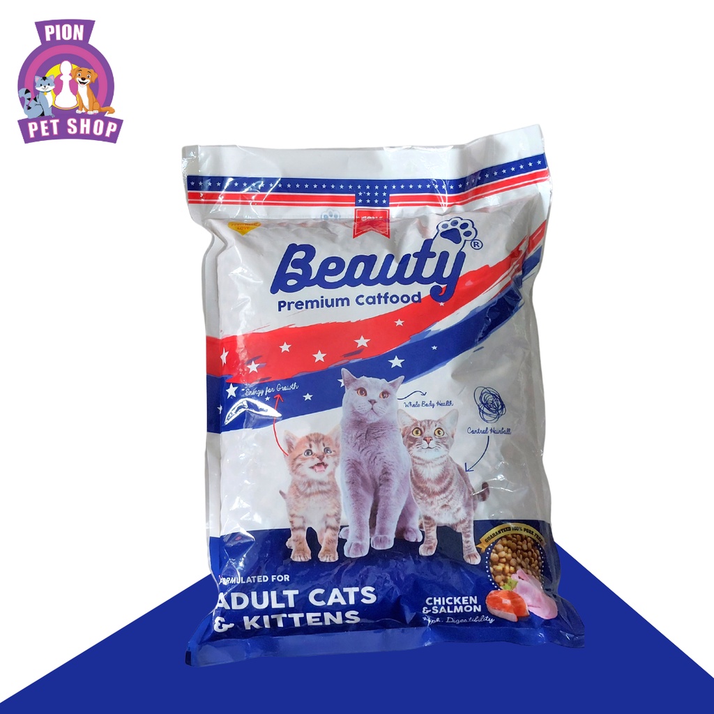 Beauty Premium Cat Food 1kg - Kitten &amp; Adult