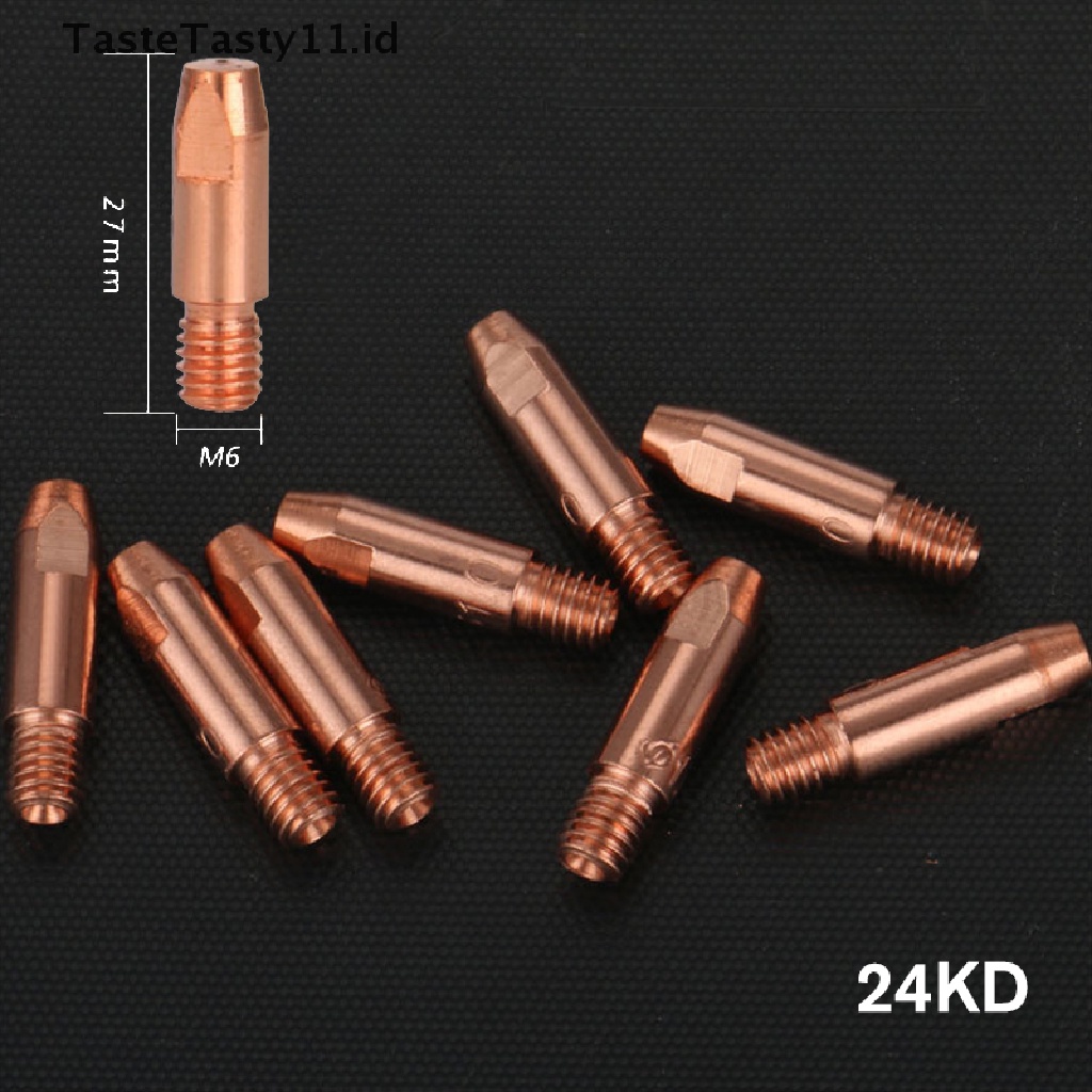 【TasteTasty】 5pcs MIG Welding Nozzle Contact Tips Gas Diffuser Connector Holder 0.8/1/1.2mm .