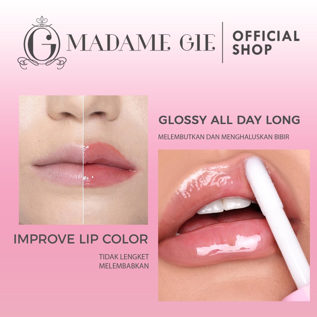 Madame Gie Madame Lippie Slicks - Make Up Lip Glosa