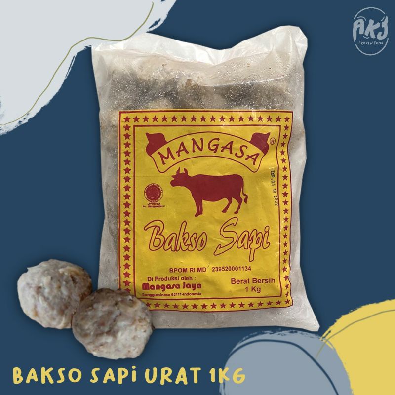 Jual Bakso Sapi Urat Mangasa 1kg Shopee Indonesia