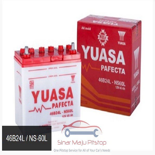 AKI MOBIL YUASA PAFECTA 46B24L NS60L - NISSAN GRAND LIVINA & ALL NEW LIVINA - DATSUN GO & CROSS