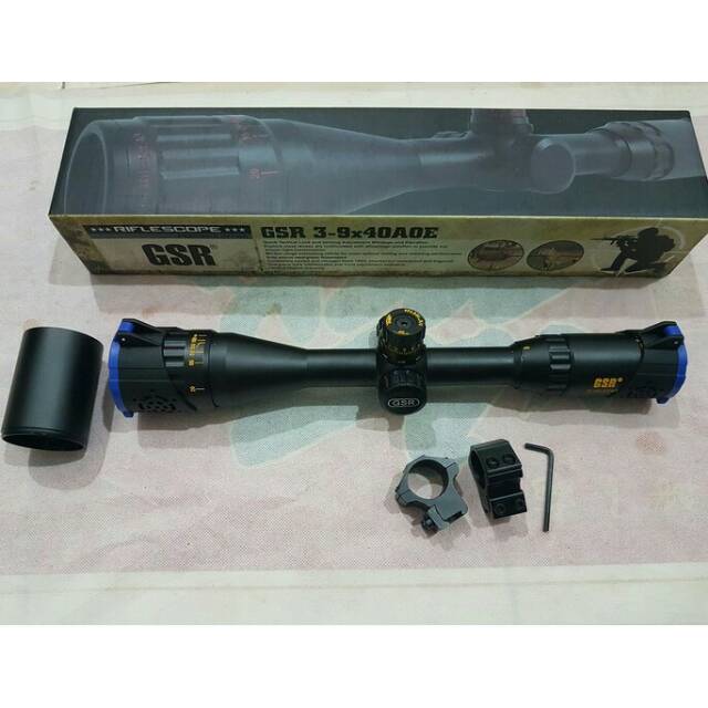 TELESCOPE GSR GOLD 3+9X40 AOE IR