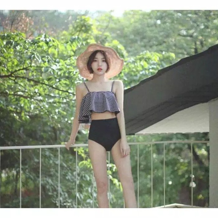 CLEARANCE SALE - SB0002 - Baju Renang Wanita Summer Women Bikini Suit Set Swimsuit