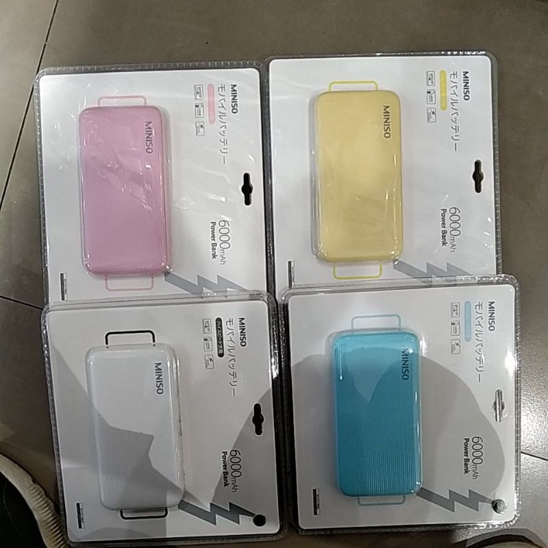 MINISO | 6.000mah powerbank