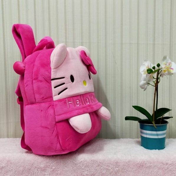 Tas Ransel Doraemon Hello Kitty Size L/backpack sekolah anak SD/Hadiah kado tas anak