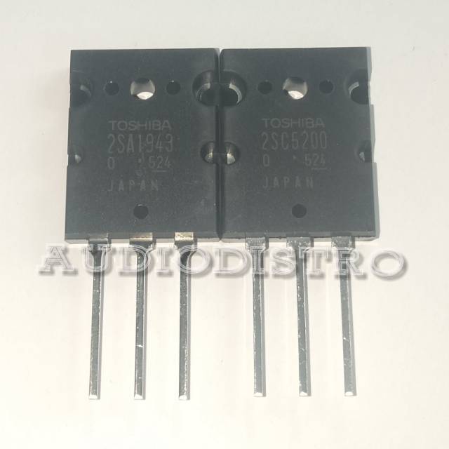 2SA1943 / 2SC5200 transistor