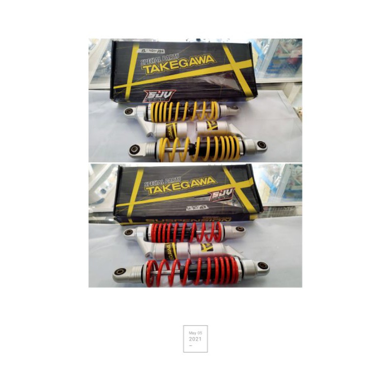 SKOK SHOCK BREAKER TAKEGAWA ORIGINAL TABUNG COPY YSS TG288  UK 28,32,34 TERMURAH