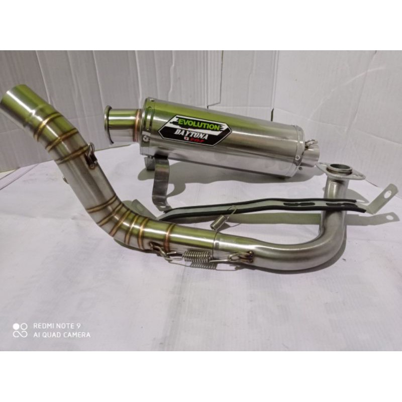 knalpot beat, scoopy inlet :38 daytona evolution