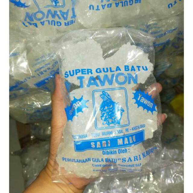 

Gula Batu Kristal Tawon Kemasan 500 Gram