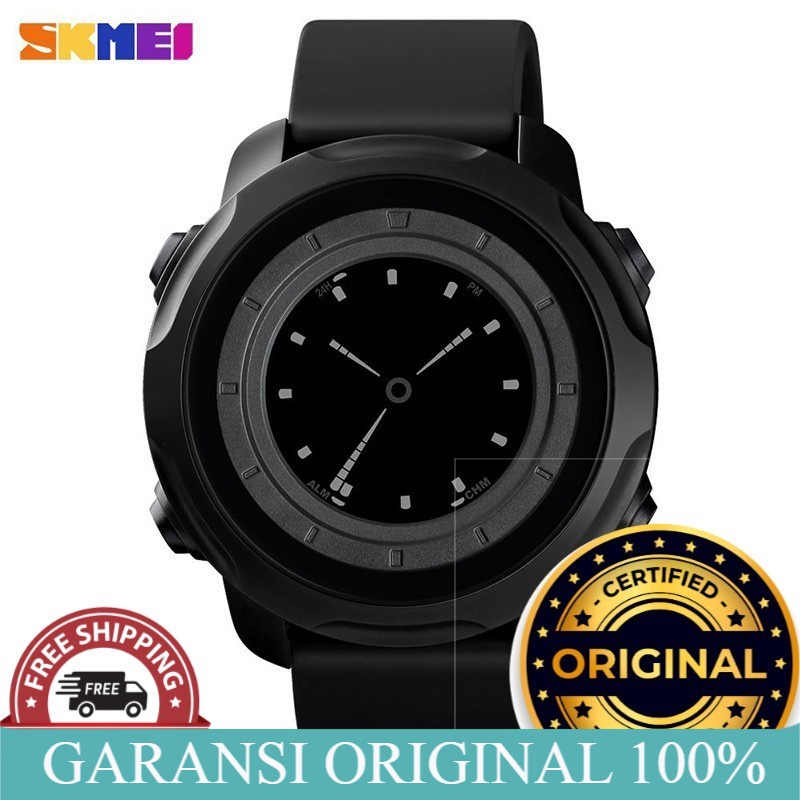 Jam Tangan Pria SKMEI 1571 ORIGINAL Jam Tangan Pria SKMEI Digital Sport LED