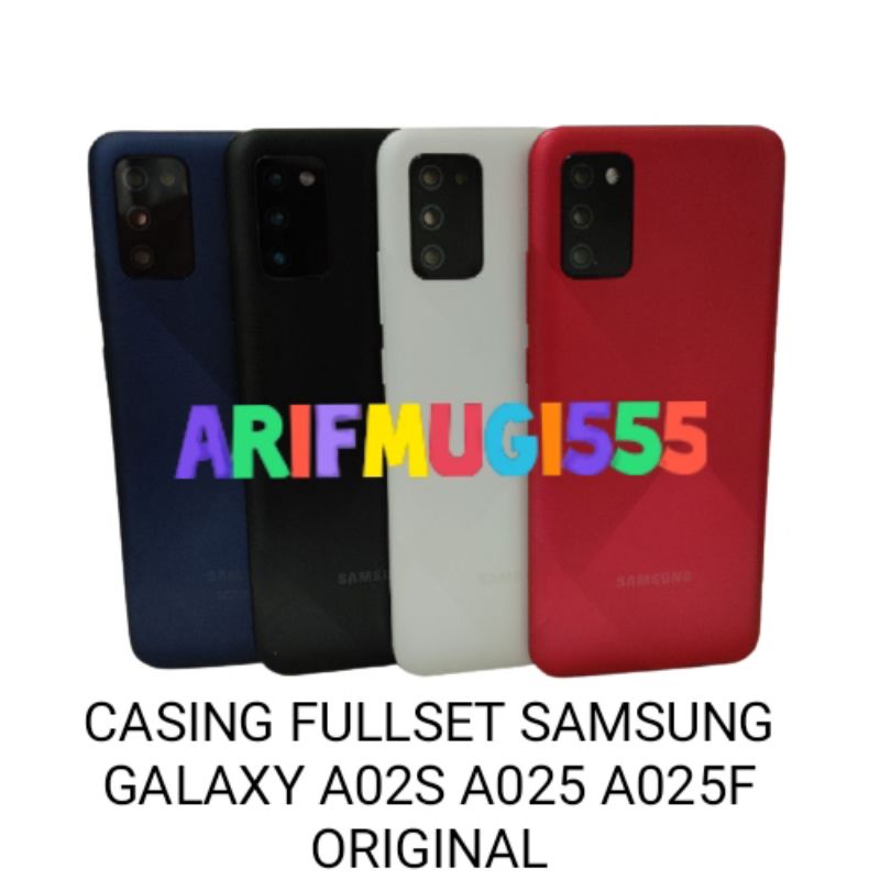 KESING CASING HOUSING FULLSET SAMSUNG GALAXY A02S A025F ORIGINAL