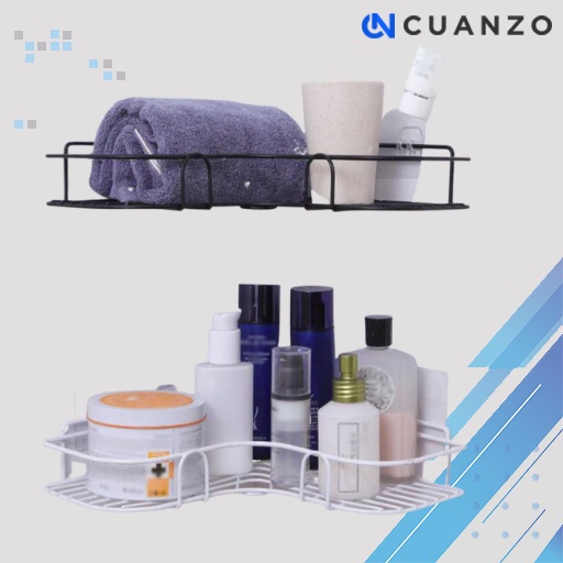 Rak Sudut Kamar Mandi Triangular Bathroom Organizer Rack / Rak Sudut Kamar Mandi Segitiga Serbaguna Kuat / Rak Stainless Anti Karat Sudut Siku Tempel Dinding Toilet Tanpa Paku / Rak Tempel Tempat Sabun Shampoo Odol Alat Mandi / Rak Sudut Kamar Mandi Murah