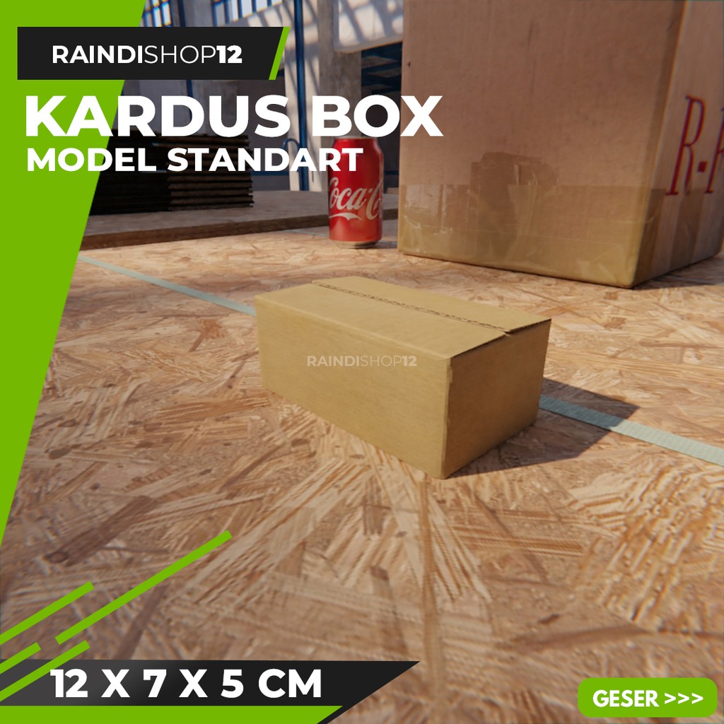

BOX 12 X 7 X 5 CM KARDUS KOTAK KEMASAN PACKAGING KADO POLOS