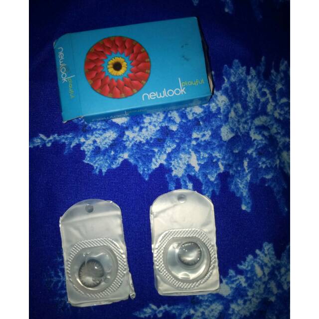 Softlens new look optik melawai warna Brown